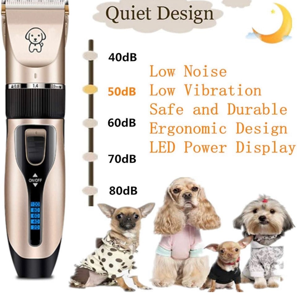 Pet grooming kit.